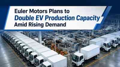 Euler Motors Plans to Double EV Production Capacity Amid Rising Demand